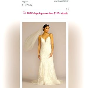 glitter tulle lace mermaid wedding dress